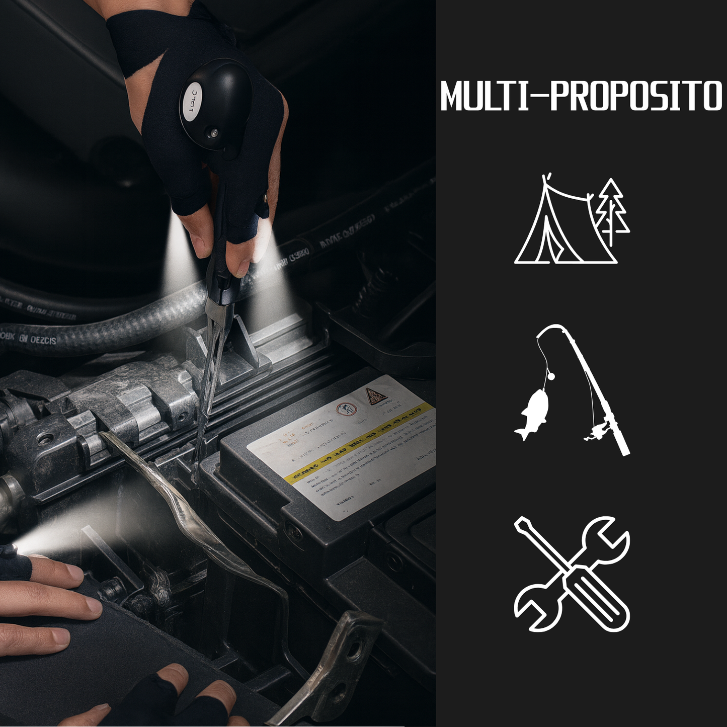 Guantes LED Bright Hand